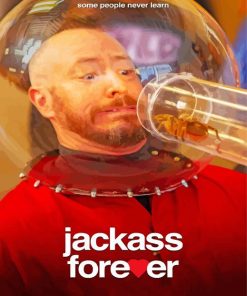 Jackass Forever Poster paint by numbers