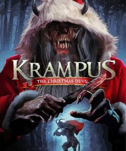 Krampus Christmas Devil paint by numbers