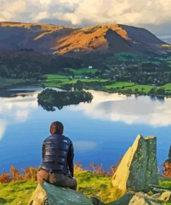 Lake District Landscape Paint By Numbers