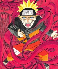 Mad Naruto Anime Paint By Numbers