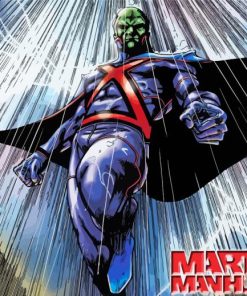 Martian Manhunter Paint By Numbers