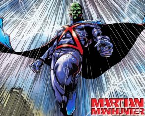 Martian Manhunter Paint By Numbers