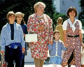 Mrs Doubtfire Characters paint by numbers