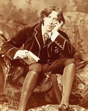 Oscar Wilde Poet paint by numbers