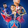 Paris Saint Germain paint by numbers