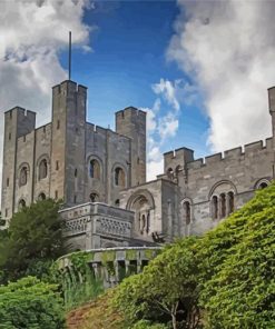 Penrhyn Castle Bangor paint by numbers