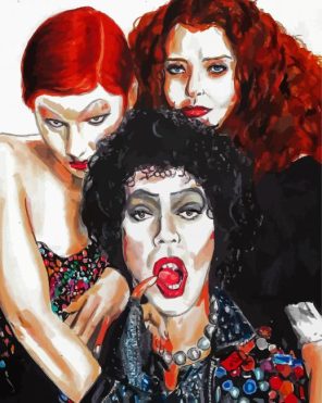 Rocky Horror paint by numbers