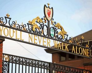 Shankly Gates Liverpool Paint By Numbers