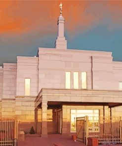 Snowflake Az Temple Paint By Numbers