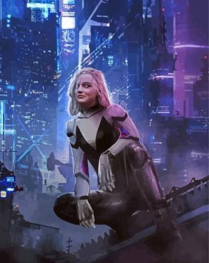 Spider Gwen Stacy paint by numbers