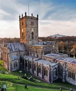 St Davids Cathedral Paint By Numbers