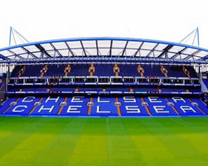 Stamford Bridge Chelsea paint by numbers