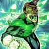 Green Lantern paint by numbers