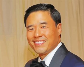 Actor Randall Park paint by numbers