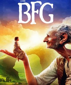 The Bfg Movie Poster Paint By Numbers