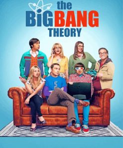 The Big Bang Theory paint by numbers