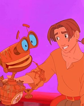 Treasure Planet Cartoon Paint By Numbers