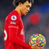 Trent Alexander Footballer paint by numbers