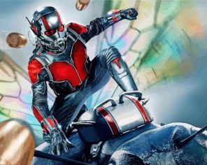 Aesthetic Antman paint by numbers