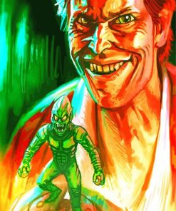 Green Goblin Paint By Numbers