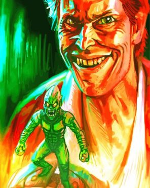 Green Goblin Paint By Numbers