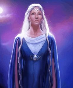 Aesthetic Galadriel Art paint by numbers