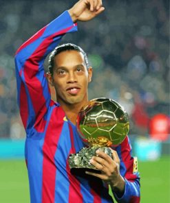 Aesthetic Ronaldinho Paint By Numbers