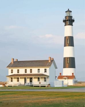 Aesthetic Bodie Island paint by numbers