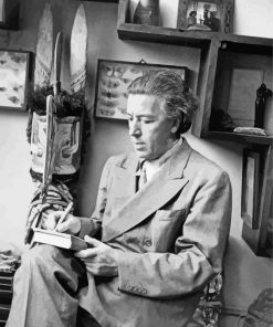 Andre Breton Writer paint by numbers