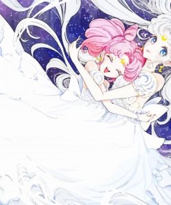 Chibiusa Anime Character paint by numbers