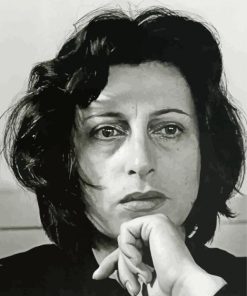 Actress Anna Magnani paint by numbers