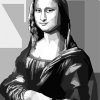 Mona Lisa Pop Art paint by numbers