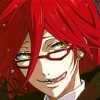 Grell Suttcliff Face paint by numbers