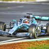 Blue Mercedes F1 Diamond Paintings