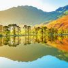 Buttermere Lake Reflection paint by numbers