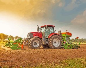 Cool Case IH paint by numbers