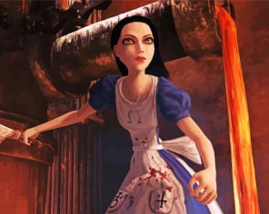 Alice Madness Returns Paint By Numbers