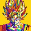 Dragonball Pop Art paint by numbers