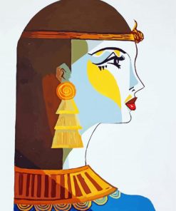 Pretty Egyptian Woman paint by numbers