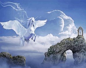 Fantasy Mythical Horse paint by numbers