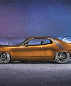 Golden Road Runner Paint By Numbers