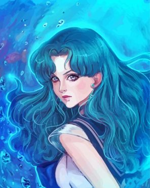 Sailor Neptune Paint By Numbers