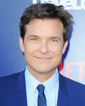 Actor Jason Bateman paint by numbers