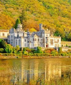 Kylemore Abbey Ireland Paint By Numbers