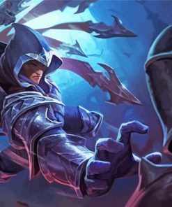 League Of Legends Talon paint by numbers