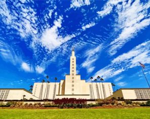 California Holy Temple Paint By Numbers