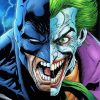 Mad Batman And Joker Paint By Numbers