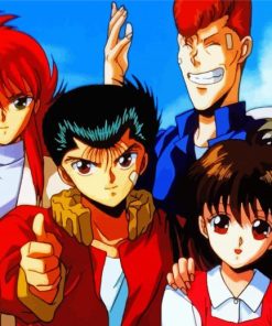 YuYu Hakusho Anime paint by numbers