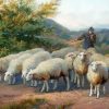 Sheep Farmer paint by numbers