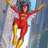 Spiderwoman Paint By Numbers